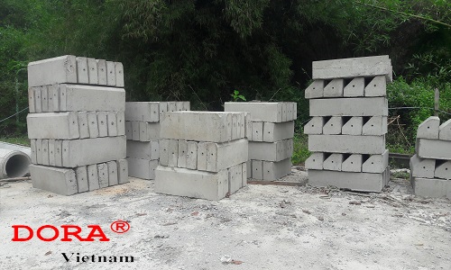 Bó vỉa bê tông có khả năng chống thấm nước và dễ dàng bảo trì