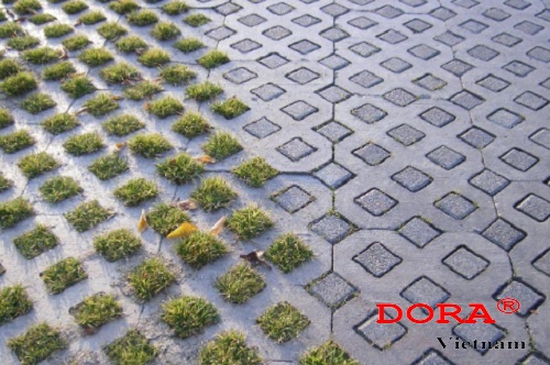 gạch trồng cỏ 390x260x80