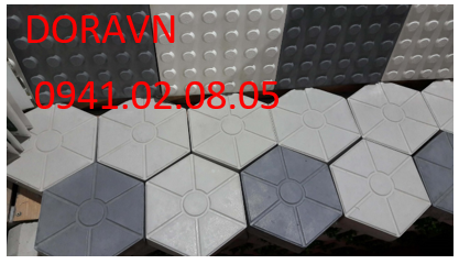 gạch tự chèn lục giác