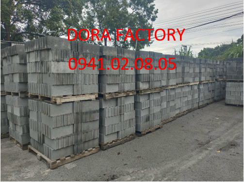 gạch block xây tường rào