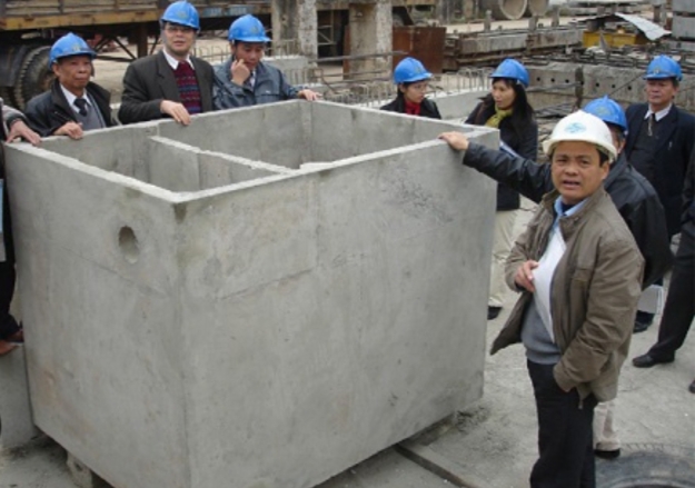 bể phốt tự hoại bê tông đúc sẵn