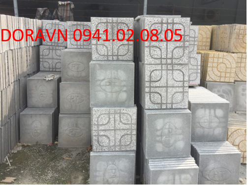 gạch lát vỉa hè terrazzo