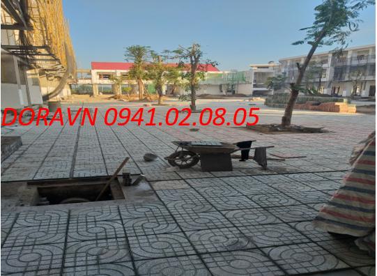 gạch vỉa hè đẹp